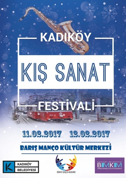 Kadıköy Kış Sanat Festivali Etkinlik Afişi