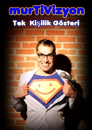 "MurTiVizyon" Tek Kişilik Gösteri Etkinlik Afişi