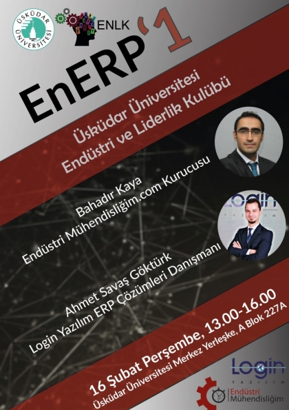 EnERP 1 İstanbul Etkinlik Afişi