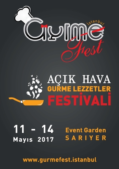 GurmeFest İstanbul (Açıkhava Gurme Lezzetler Festivali) Etkinlik Afişi