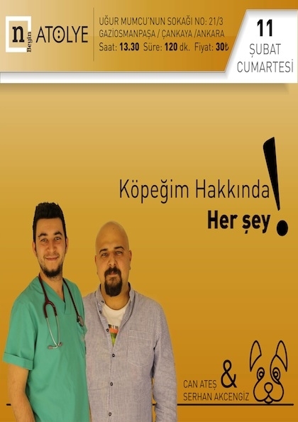 Köpeğim Hakkında Her Şey! Etkinlik Afişi