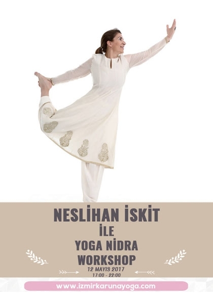 Neslihan İskit ile Yoga Nidra Workshop Etkinlik Afişi