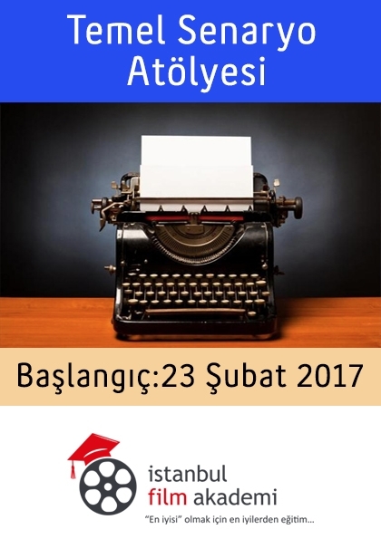 Temel Senaryo Eğitimi Etkinlik Afişi