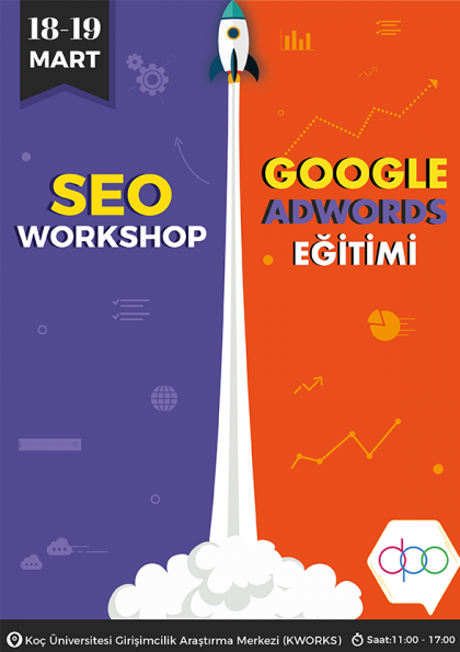 Google AdWords ve SEO Eğitimi Etkinlik Afişi