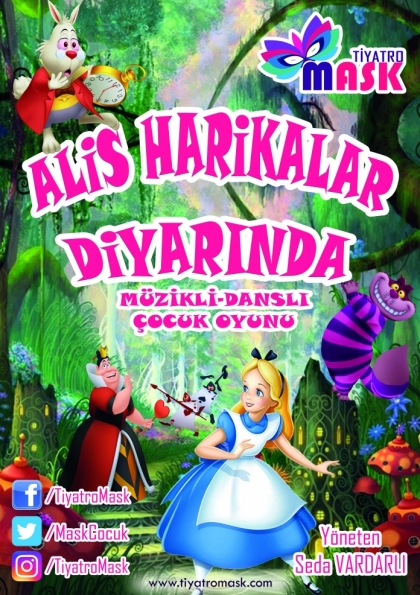 Alis Harikalar Diyarında Etkinlik Afişi