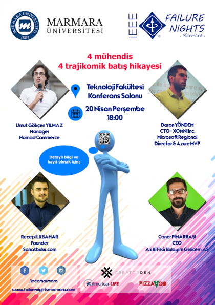 Failure Nights Marmara Etkinlik Afişi