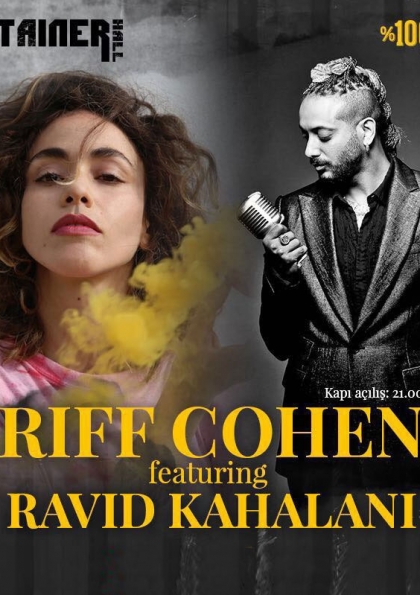 Riff Cohen & Ravid Kahalani Konseri Etkinlik Afişi