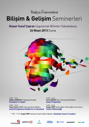 Bilişim ve Gelişim Seminerleri Etkinlik Afişi