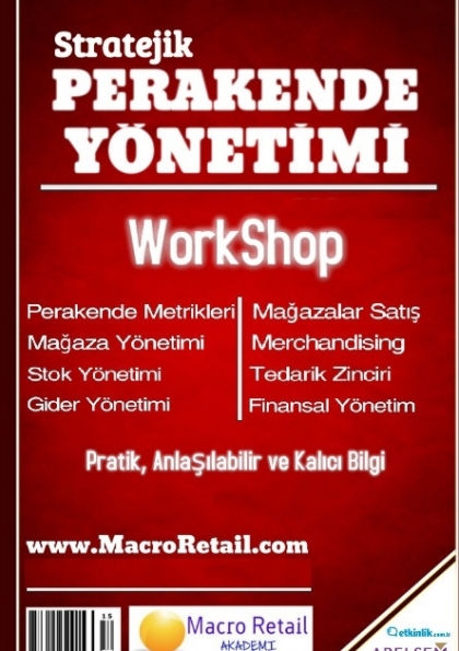 Stratejik Perakende Yönetimi WorkShop Etkinlik Afişi