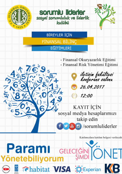 Finansal Bilinç Eğitimleri Etkinlik Afişi