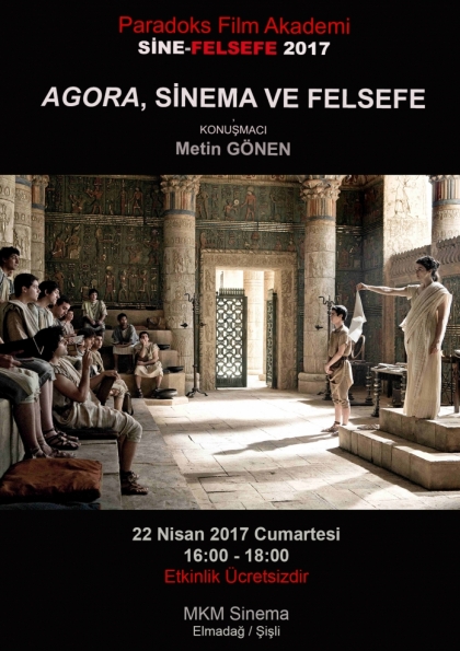 Agora, Sinema ve Felsefe - Metin GÖNEN Etkinlik Afişi