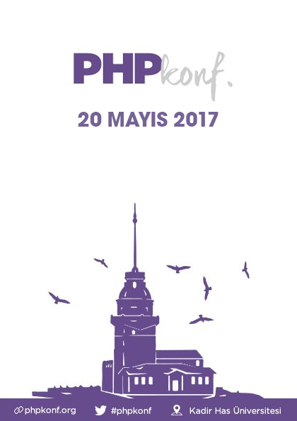 PHPKonf İstanbul PHP Konferansı 2017 Etkinlik Afişi