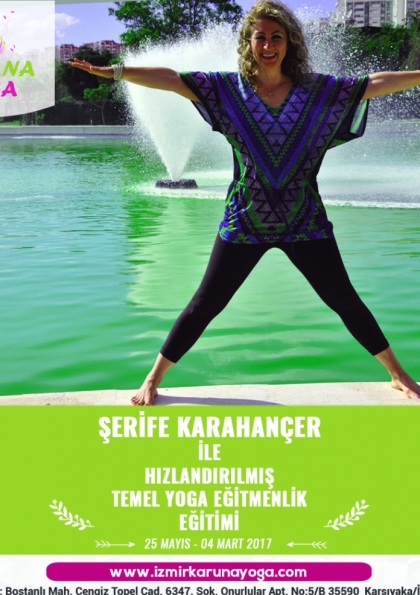 Şerife Karahançer ile Hızlandırılmış Temel Yoga Eğitimi Etkinlik Afişi