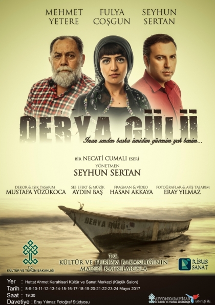 Derya Gülü - Risus Sanat Etkinlik Afişi