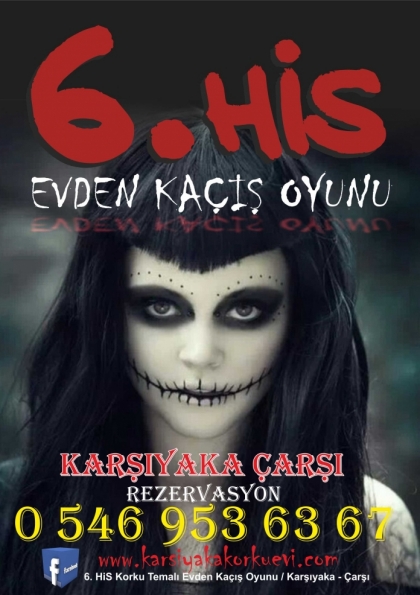 6.HİS EVDEN KAÇIŞ OYUNU Etkinlik Afişi