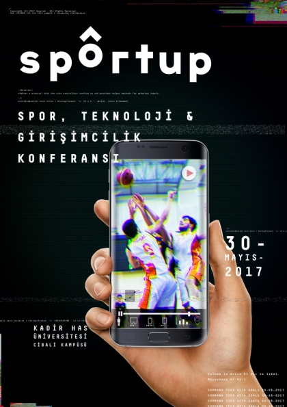 Sportup: Spor, Teknoloji & Startup Konferansı Etkinlik Afişi