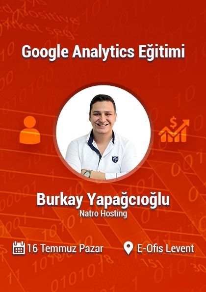 Uygulamalı Google Analytics Eğitimi Etkinlik Afişi