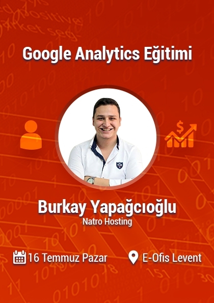 Uygulamalı Google Analytics Eğitimi Etkinlik Afişi