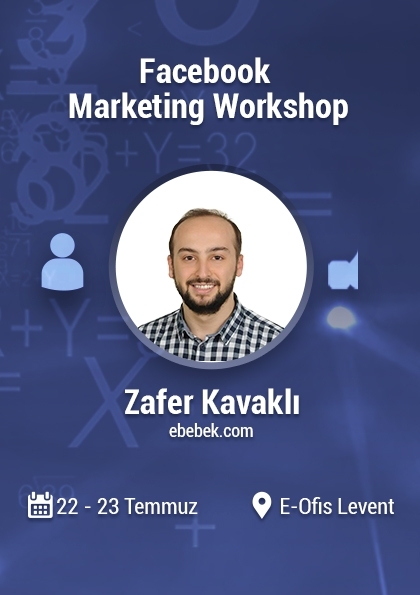 Facebook Marketing Workshop Etkinlik Afişi