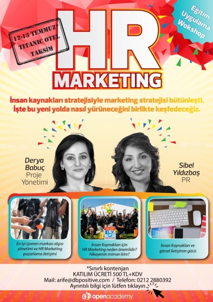 HR Marketing Etkinlik Afişi