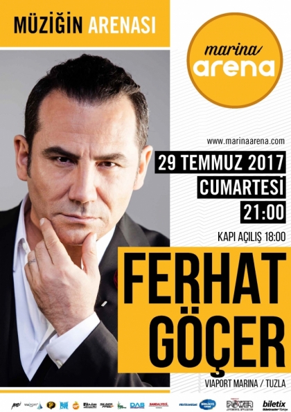 Ferhat Göçer Konseri - İstanbul Etkinlik Afişi