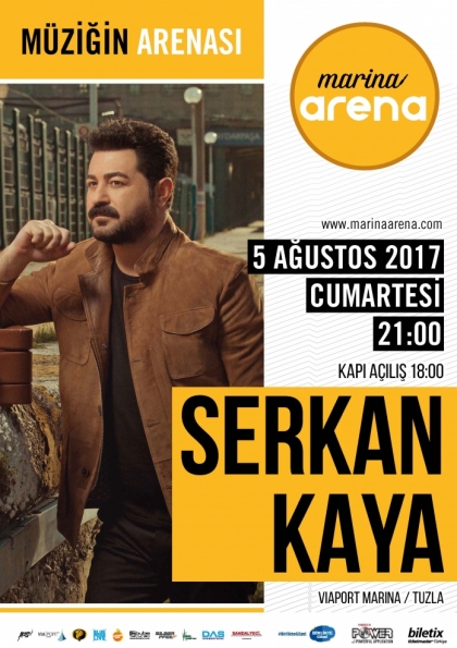Serkan Kaya Konseri - İstanbul Etkinlik Afişi