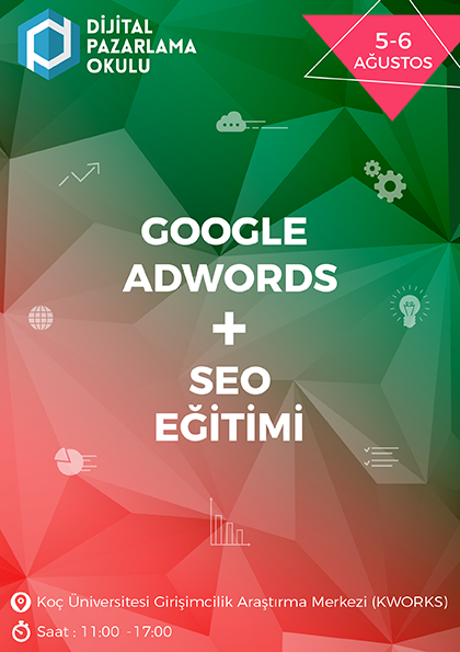 Google AdWords ve SEO Eğitimi [İSTANBUL] Etkinlik Afişi