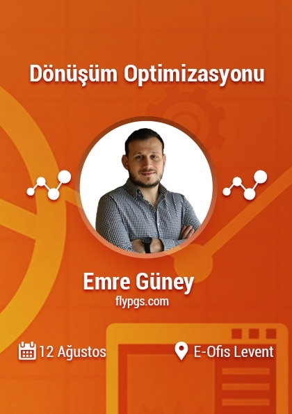 Dönüşüm Optimizasyon Eğitimi Etkinlik Afişi