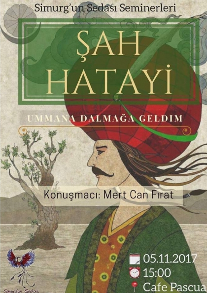 Şah Hatayi Şiiri Üzerine-Mert Can Fırat Etkinlik Afişi