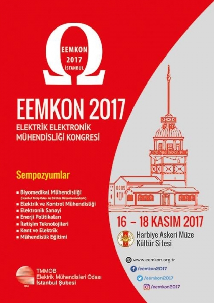 Elektrik Elektronik Mühendisliği Kongresi EEMKON 2017 Etkinlik Afişi