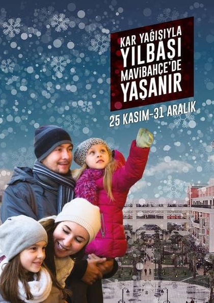 İzmir'in Yeni Yıl Coşkusu Mavibahçe'de Etkinlik Afişi