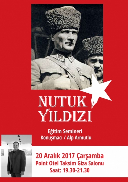 ''Nutuk Yıldızı''  Eğitim Semineri Etkinlik Afişi