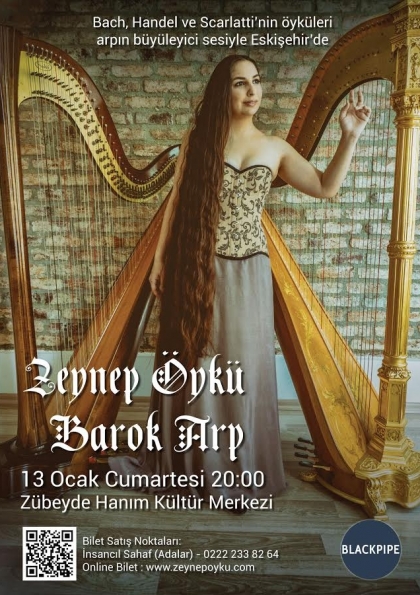 Zeynep Öykü - Barok Arp Etkinlik Afişi