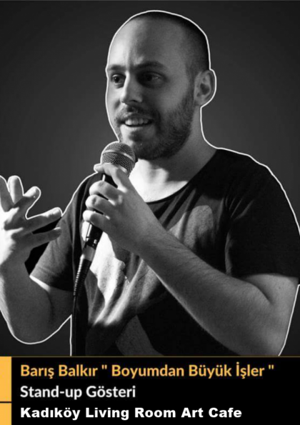 Boyumdan Büyük İşler Stand-Up Komedi Etkinlik Afişi