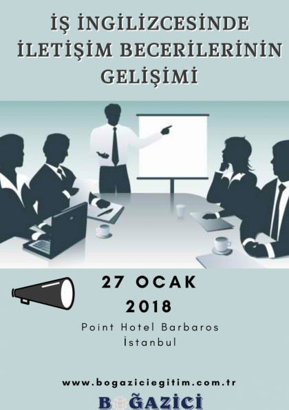 İş İngilizcesinde İletişim Becerilerinin Gelişimi Etkinlik Afişi