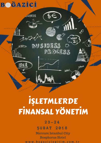 İşletmelerde Finansal Yönetim Etkinlik Afişi