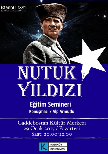 ''Nutuk Yıldızı'' Eğitim Semineri Etkinlik Afişi