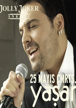Yaşar Ankara Konseri Etkinlik Afişi
