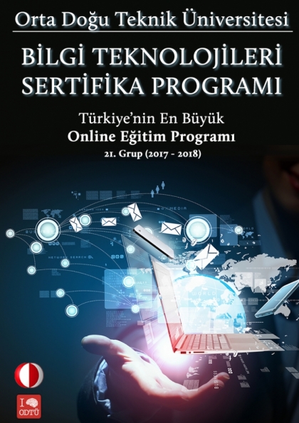 Orta Doğu Teknik Üniversitesi - Bilgi Teknolojileri Sertifika Programı / Uzaktan Eğitim Etkinlik Afişi