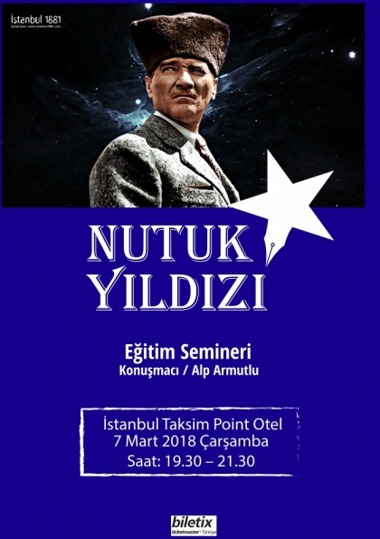 ''Nutuk Yıldızı'' Eğitim Semineri Etkinlik Afişi