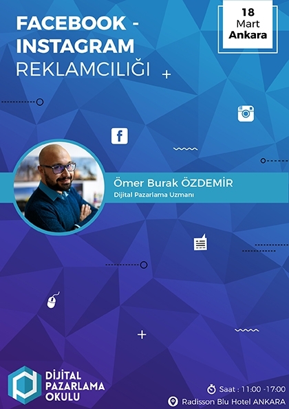 Facebook & Instagram Reklamcılığı Eğitimi [ANKARA] Etkinlik Afişi