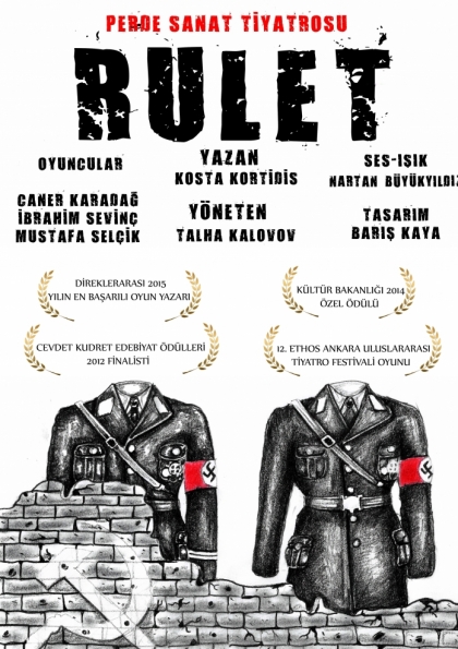 Rulet / Ethos Ankara Uluslararası Tiyatro Festivali Etkinlik Afişi