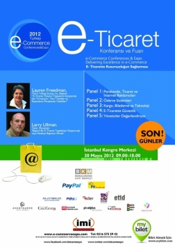 E-ticaret Konferansı 2012 Etkinlik Afişi