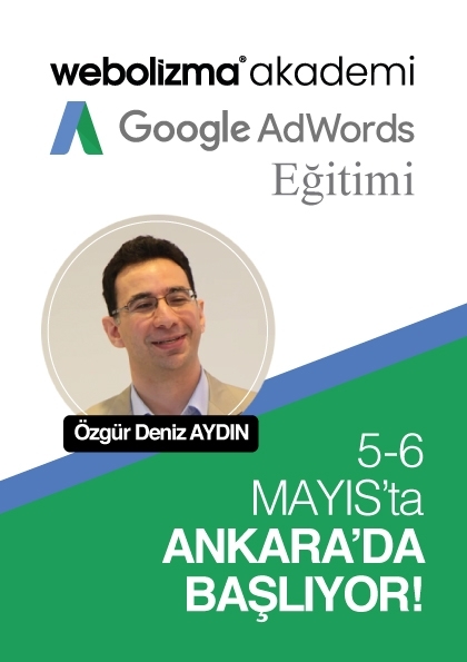 Google AdWords Eğitimi - Ankara Etkinlik Afişi