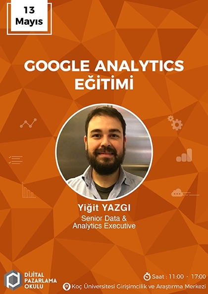 Google Analytics Eğitimi Etkinlik Afişi