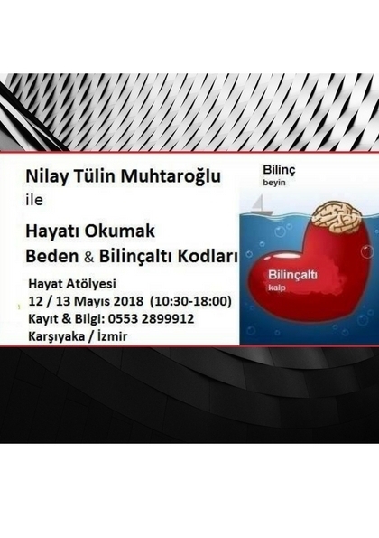 Hayatı Okumak - Beden ve Bilinçaltı Kodları Etkinlik Afişi