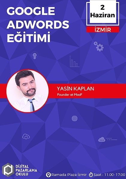 Google AdWords Eğitimi (İzmir) Etkinlik Afişi