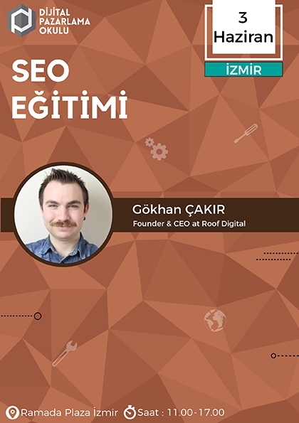 SEO Eğitimi (İzmir) Etkinlik Afişi