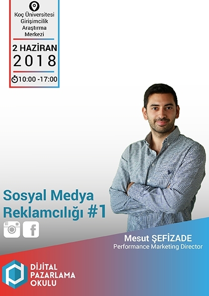 Sosyal Medya Reklamcılığı Eğitimi #1 Etkinlik Afişi