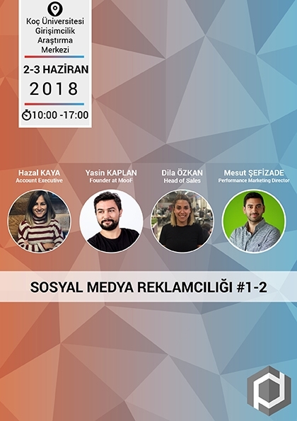 Sosyal Medya Reklamcılığı Master Eğitimi Etkinlik Afişi